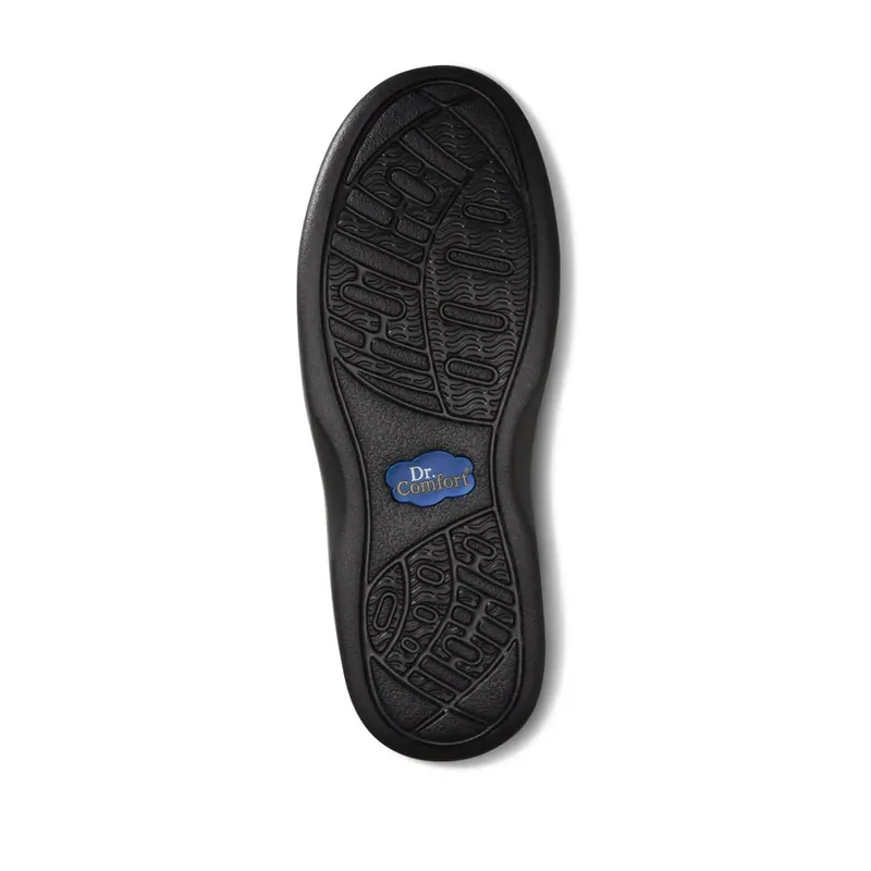 The outsole of the Dr. Comfort Annie, showing the tread