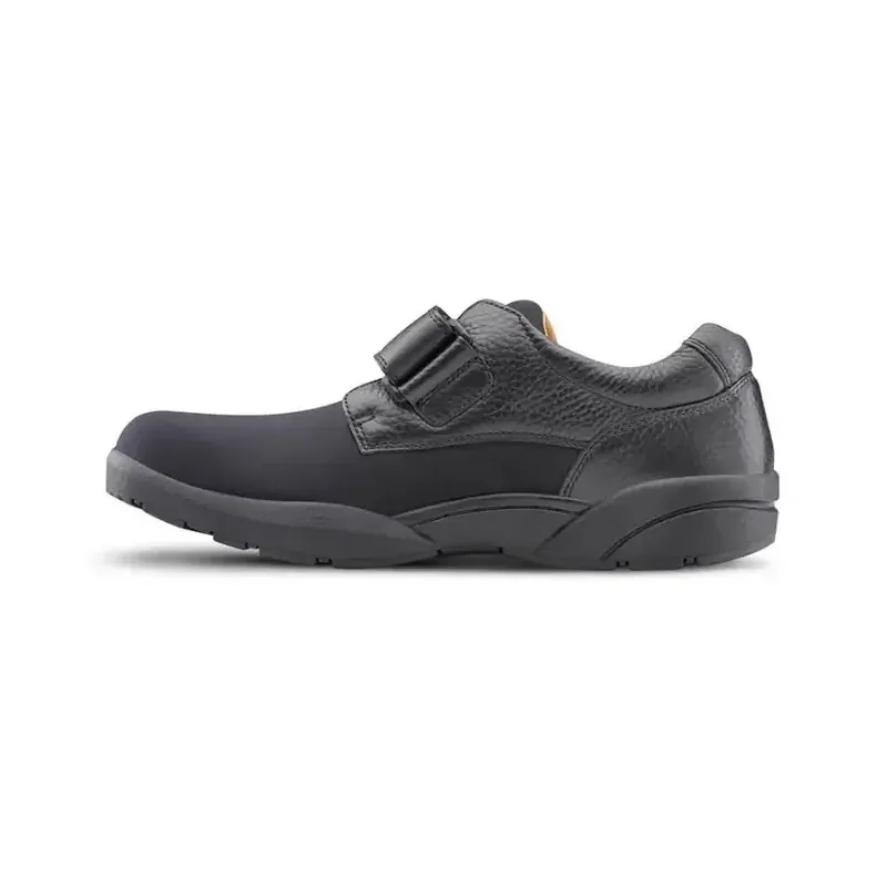 The Dr. Comfort Brian, inside profile with the strap fastened