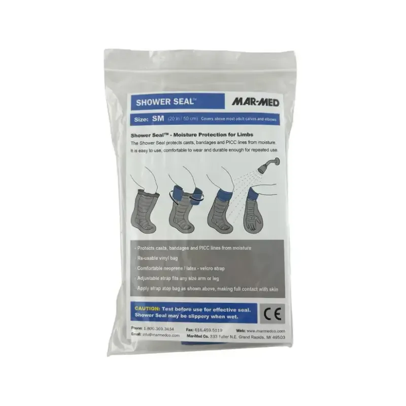 The Mar-Med Shower-Seal in its retail packet