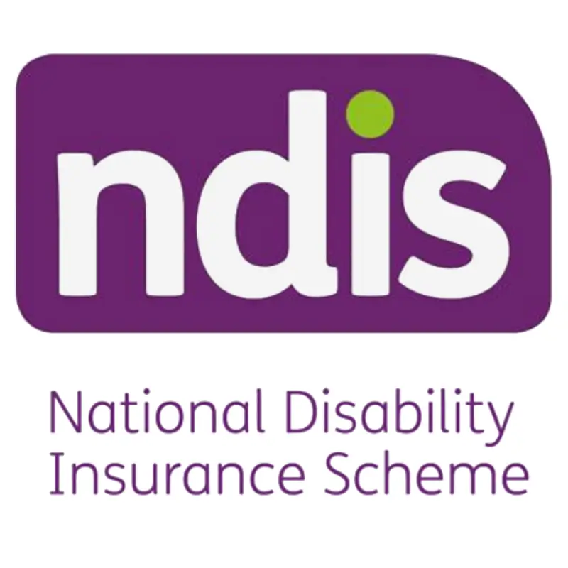 NDIS logo representing the National Disability Insurance Scheme for individuals with disabilities in Australia